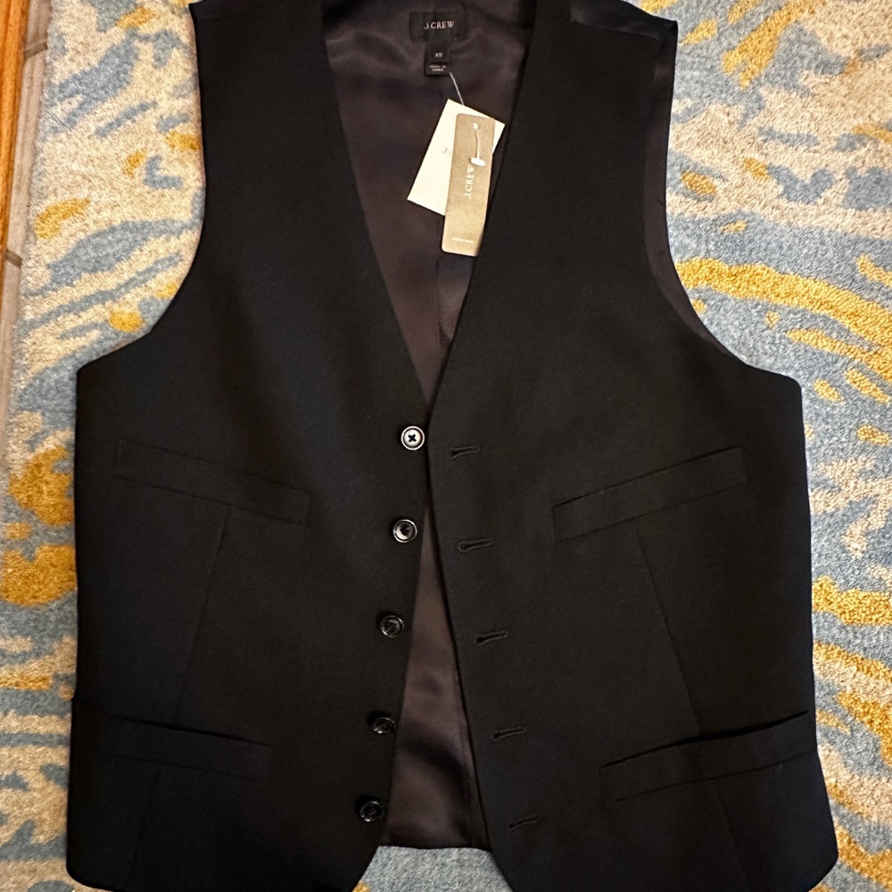 J Crew 100% wool men’s vest